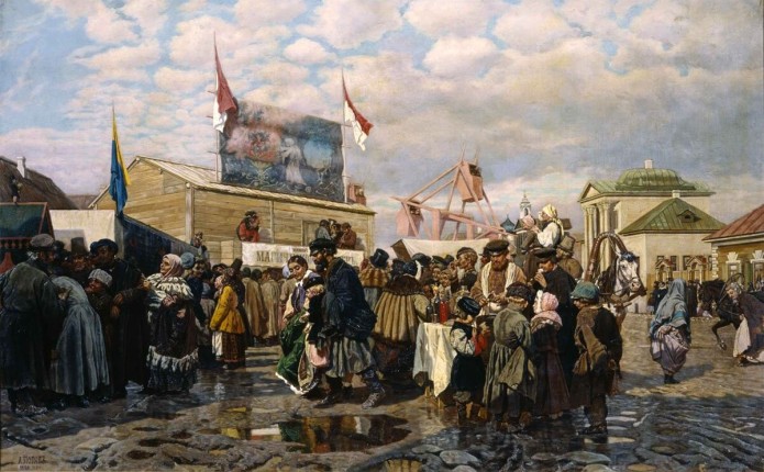 Андрей Попов. Балаганы в Туле на Святой неделе