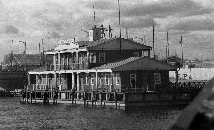 На пристани