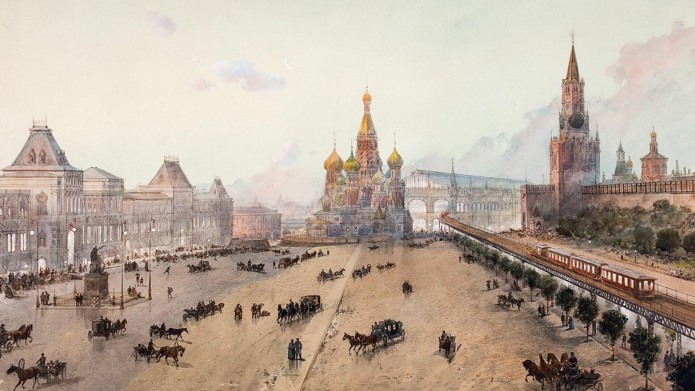 Николай Каразин - Проект Московского метро.