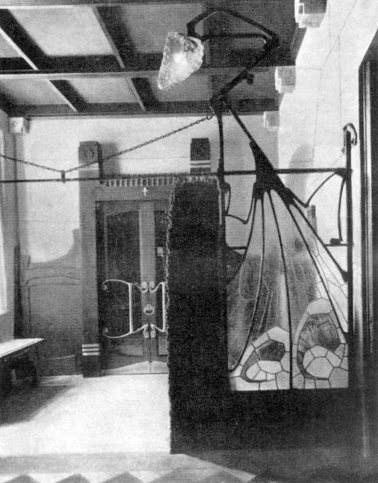 Интерьер усадьбы до&nbsp;перестановок М. Горького, 1902-1904 гг