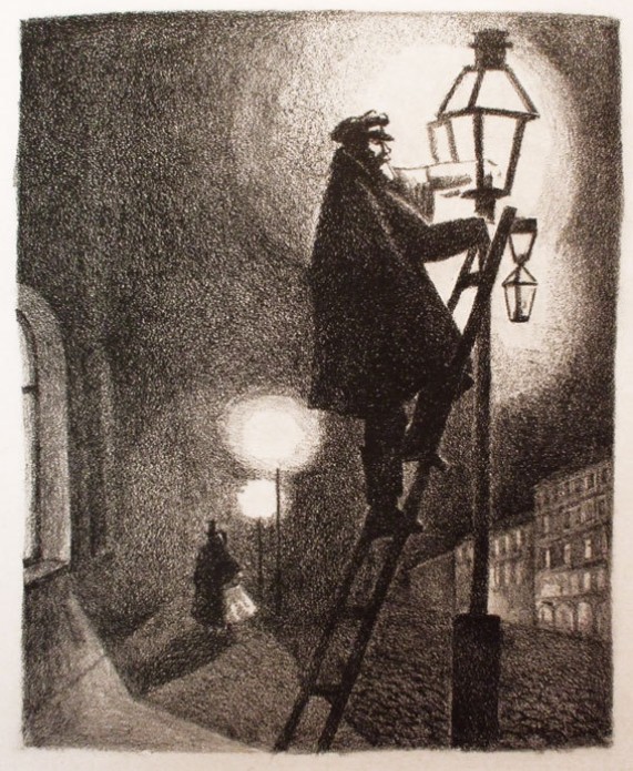 Иллюстрация к произведению Н.В. Гоголя Невский проспект