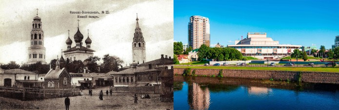 Храмы и&nbsp;постоенный на том же&nbsp;месте Дворец искусств
