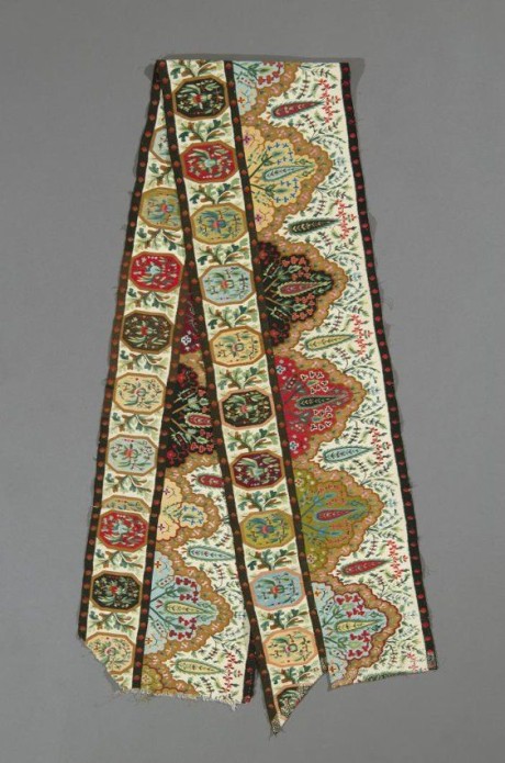 Кайма шалевая, предположительно фабрики Мерлиной, 1820-е годы