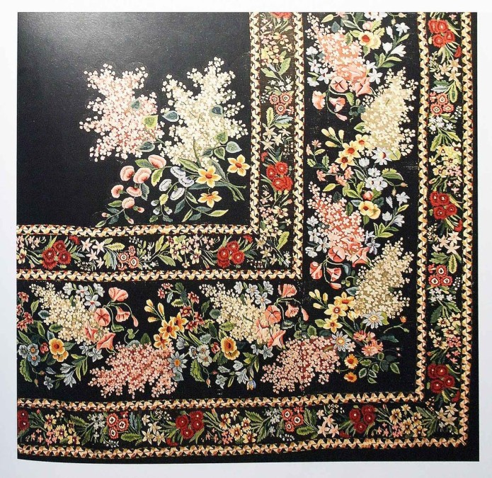 Пример русской шали